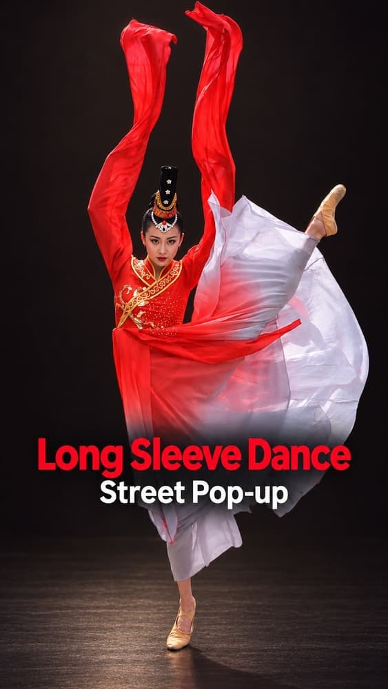 Chinese sleeve dance in London’s Chinatown Long red sleeves sweep through the air, bringing a little theatre to the street. From street pop-ups to gala…