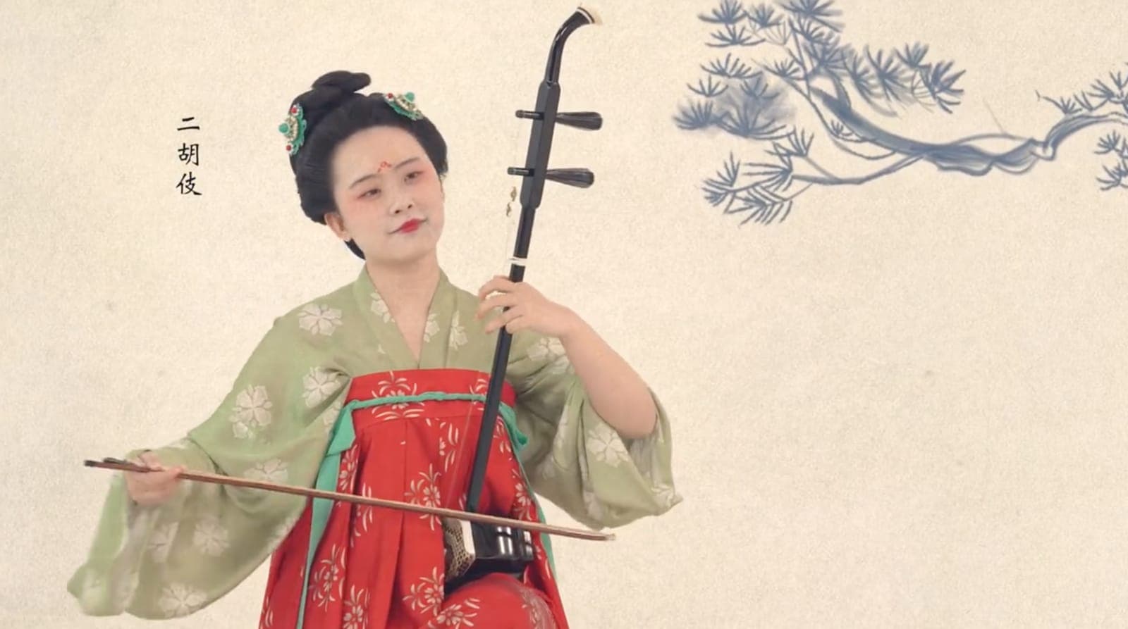 Erhu artist solo