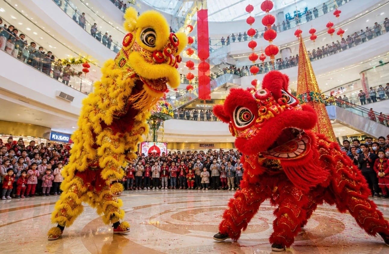 Traditional Lion Dance
